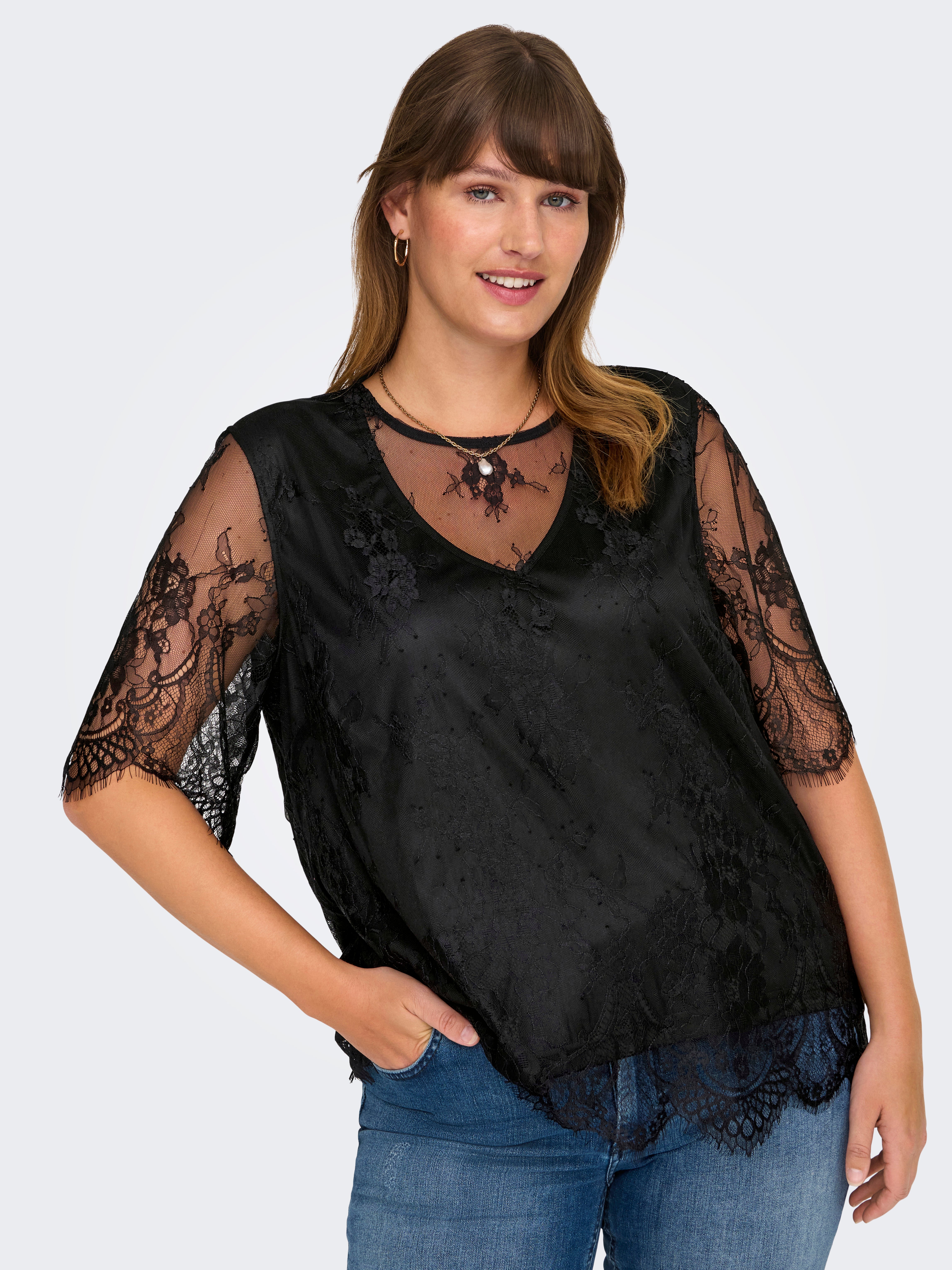 CAREVERLYN Top Black