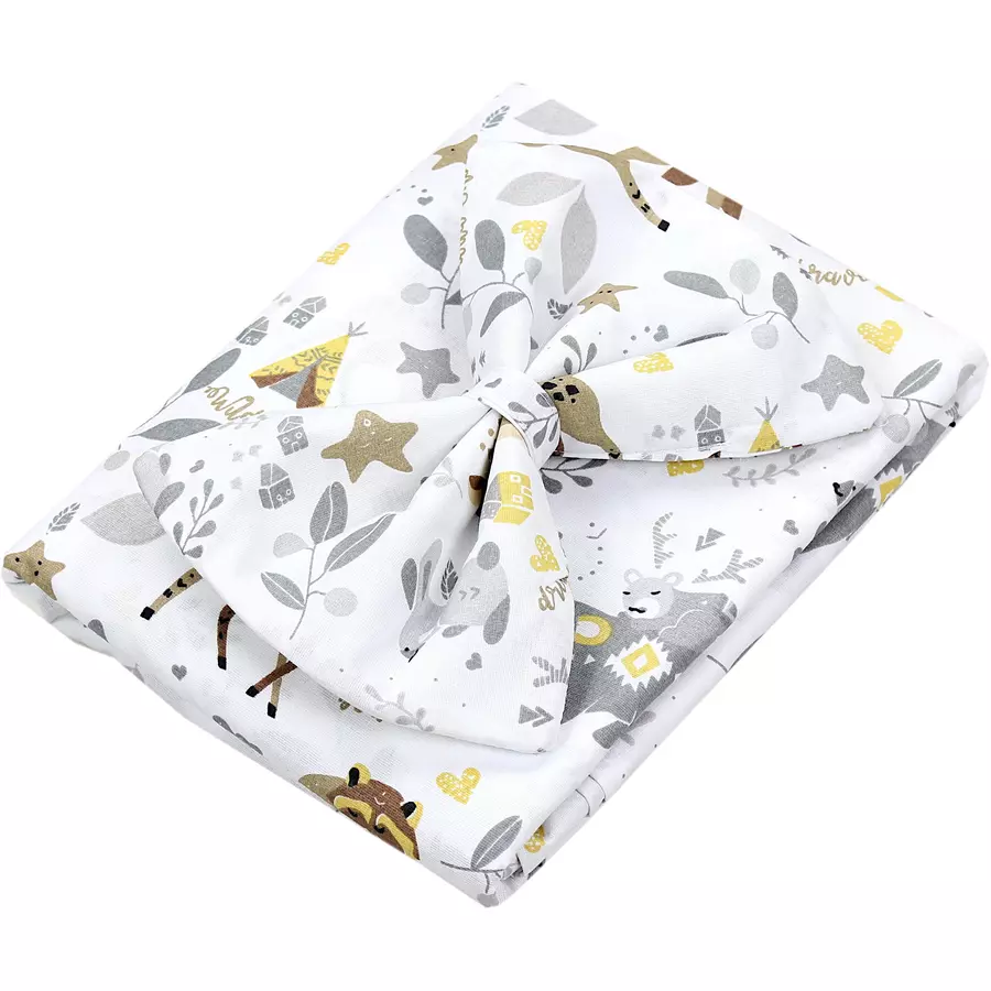 TupTam Babybett Himmel mit Schleifchen creme