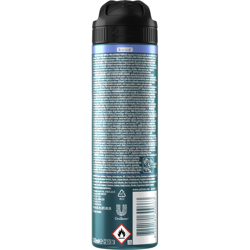 Rexona Men invisible ice anti-transpirant spray