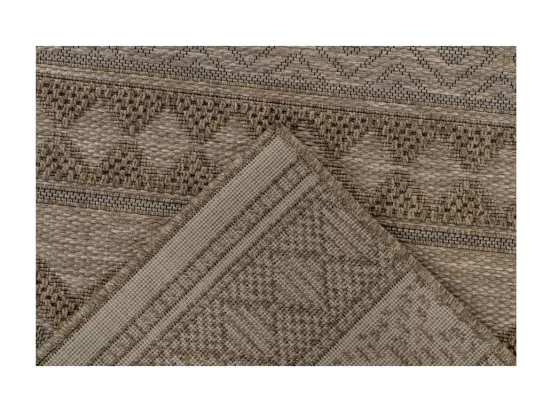 Tapis 150x80cm, design C203A coloris naturel - Confort et élégance pour votre intérieur