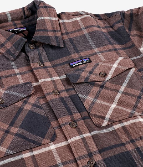 Patagonia LW Insulated Fjord Flannel Jacke (outdoor molasses brown)