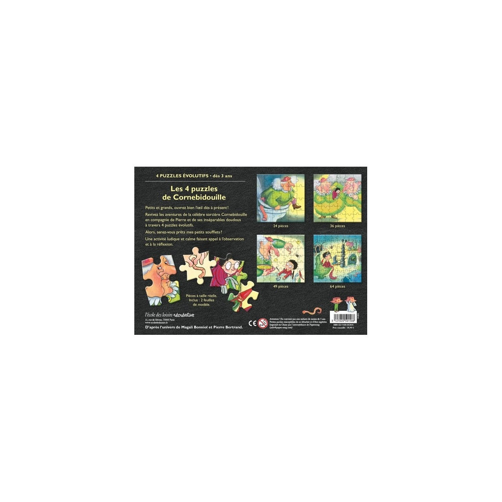 Les Quatre Puzzles de Cornebidouille - Puzzles Evolutifs