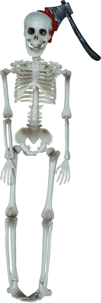 Halloween Hangdecoratie Skelet Met Bijl 40cm