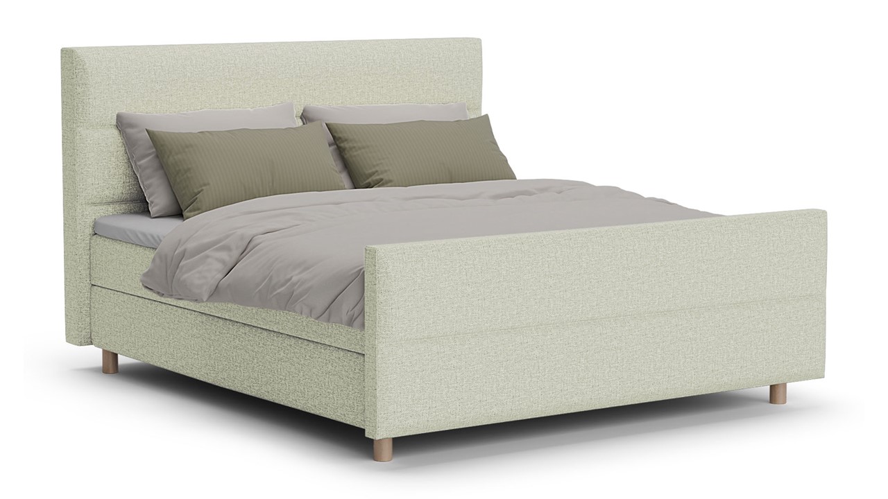 Boxspring Mica - Bold touch natural