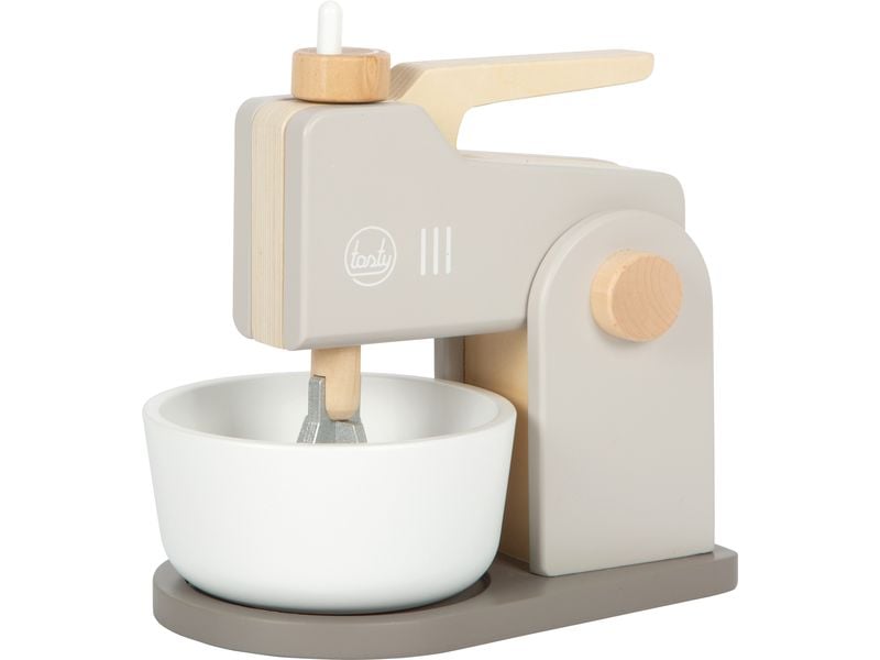 small foot Mixer-Set grau tasty Spielzeug-Mixer für kreative Rollenspiele in der Küche