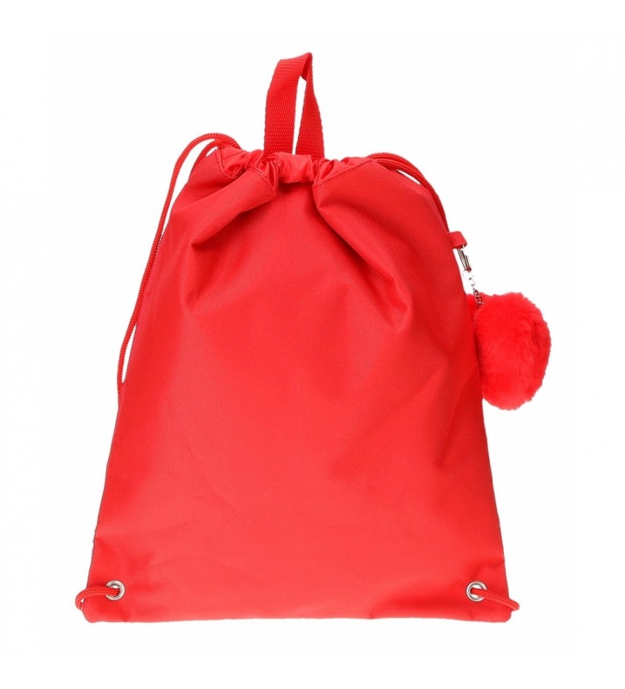 Joumma Bags Mochila Minnie Diva rojo -27x34x0.5cm-