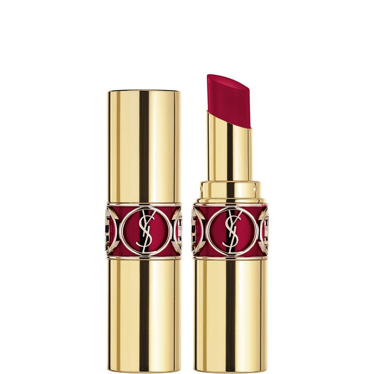 YVES SAINT LAURENT Rouge Volupté Shine Oil-In-Stick Rouge à Lèvres alliant Couleur, Soin et Brillance Longue Tenue