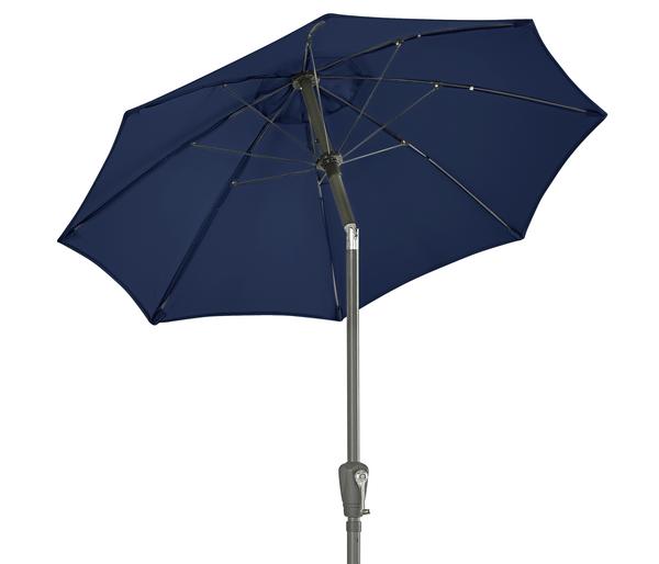 Dehner Sonnenschirm Vido, rund, ca. Ø150 cm