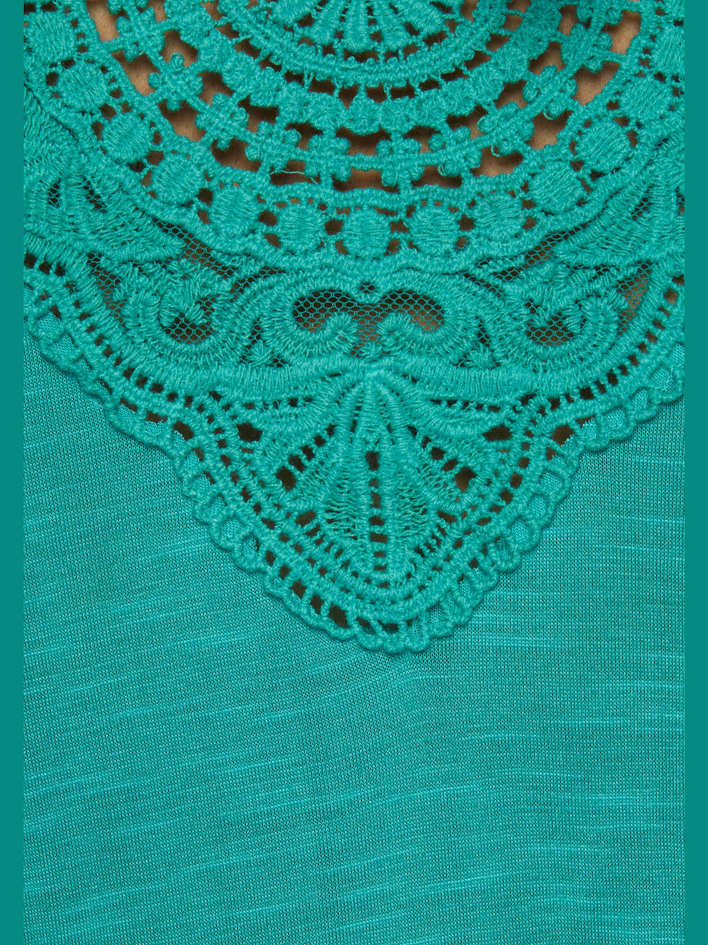 T-shirt à manches 3/4 lot de 2 t-shirts en dentelle