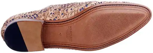 Mascolori bruin kurk Ocean - maat 47 veterschoen bruin kurk - maat 47 Calandschoen