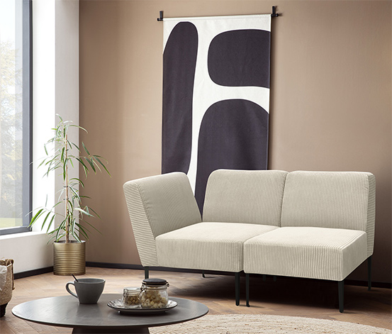 DOMO collection Eckelement »Karlsborg«, beige