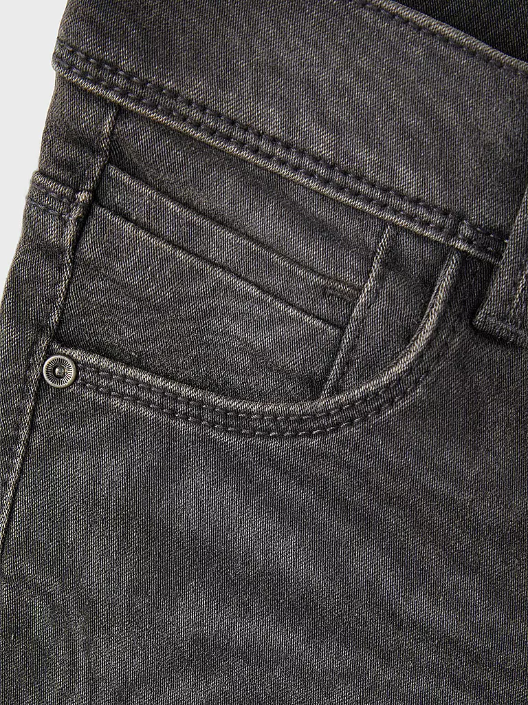 NAME IT Mädchen Jeans Slim Fit NKFPOLLY grau