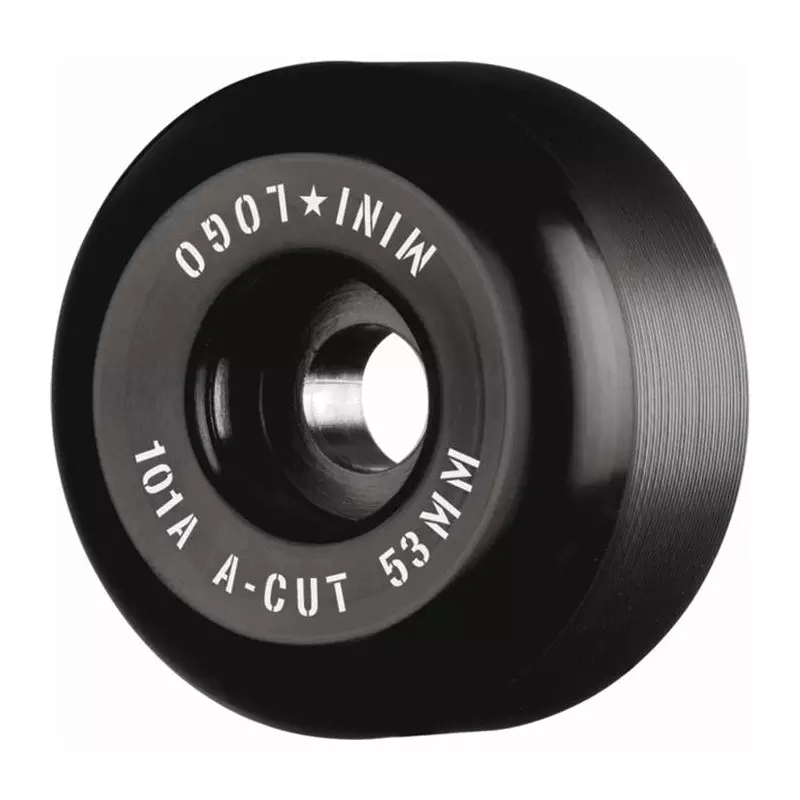 Roues skate MINI LOGO (jeu de 4) 53mm a-cut ii 101a black