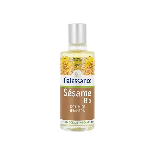 Óleo Vegetal de Gergelim Orgânico Natessance 100ml