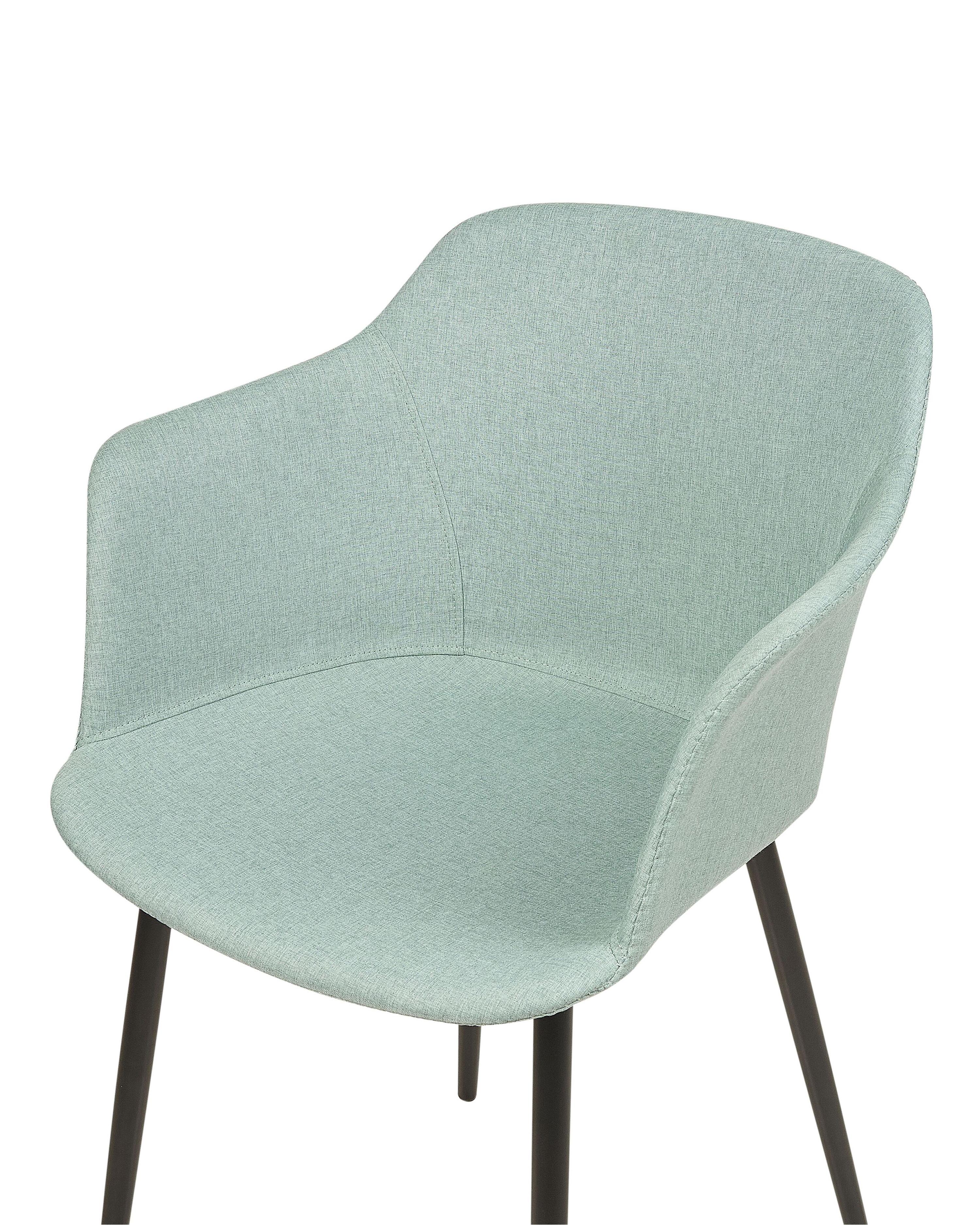 Set van 2 eetkamerstoelen ELIM Mintgroen