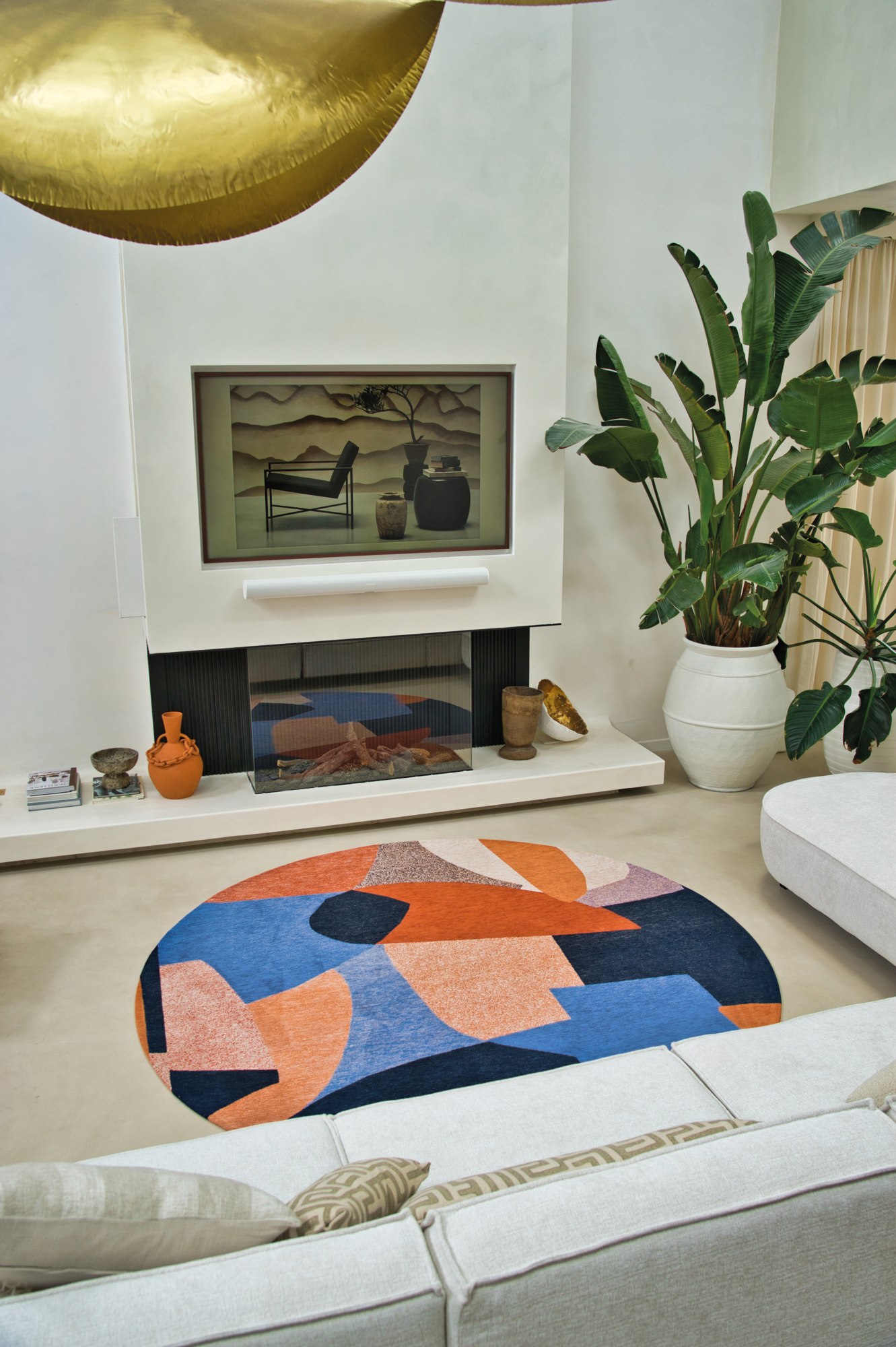 Ecorugs vloerkleed Shapes multicolor 240x340 cm