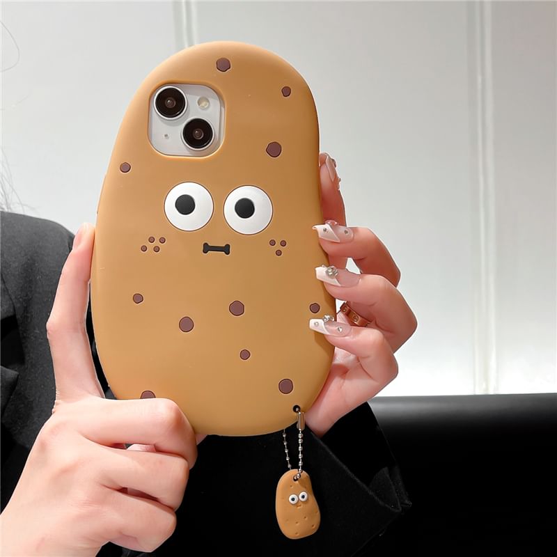 Edgin - Aardappel telefoonhoesje - iPhone 15 Pro Max / 15 Pro / 15 Plus / 15 / 14 Pro Max / 14 Pro / 14 Plus / 14 / 13 Pro Max / 13 Pro / 13 / 13 mini / 12 Pro Max / 12 Pro / 12 / 12 mini / 11 Pro Max / 11 Pro / 11