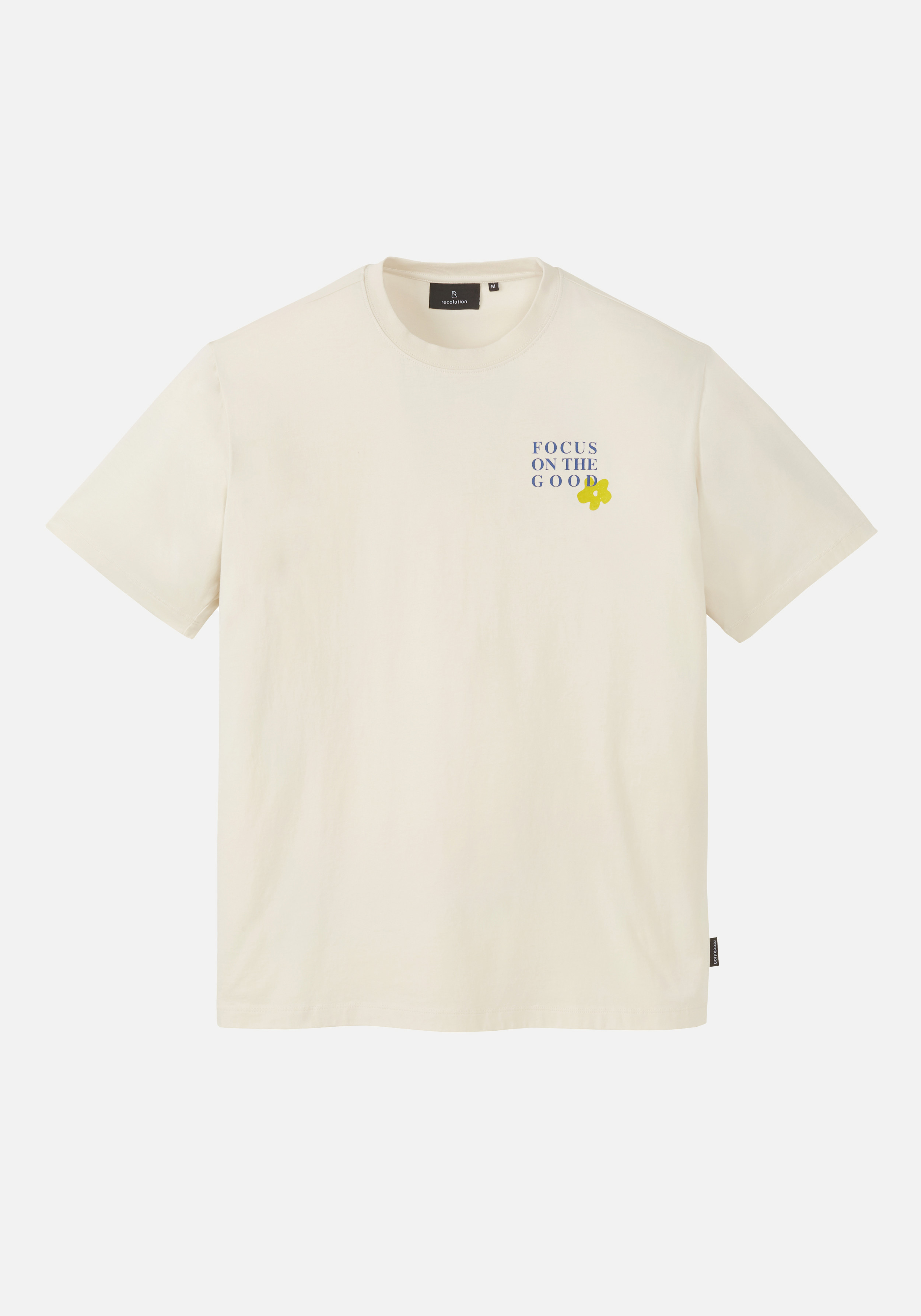 Recolution T-Shirt Aposeris Focus Arctic White