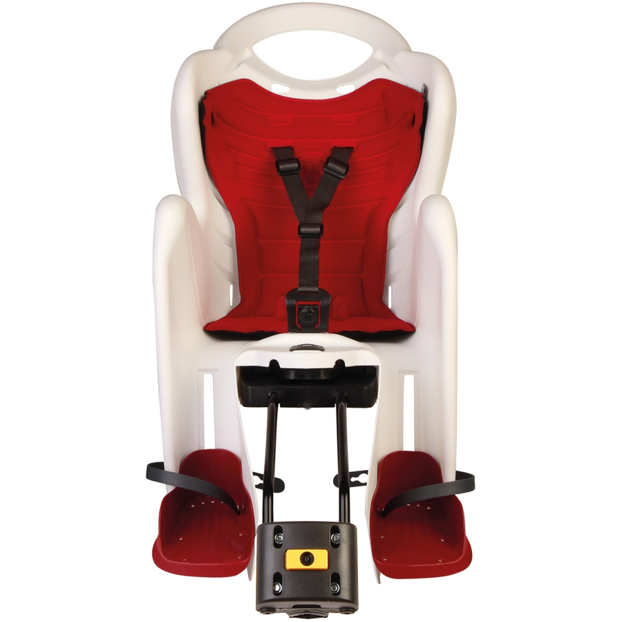 BELLELLI Kindersitz Fahrrad Mr Fox Reclining B-fix Frame mount WhiteRed