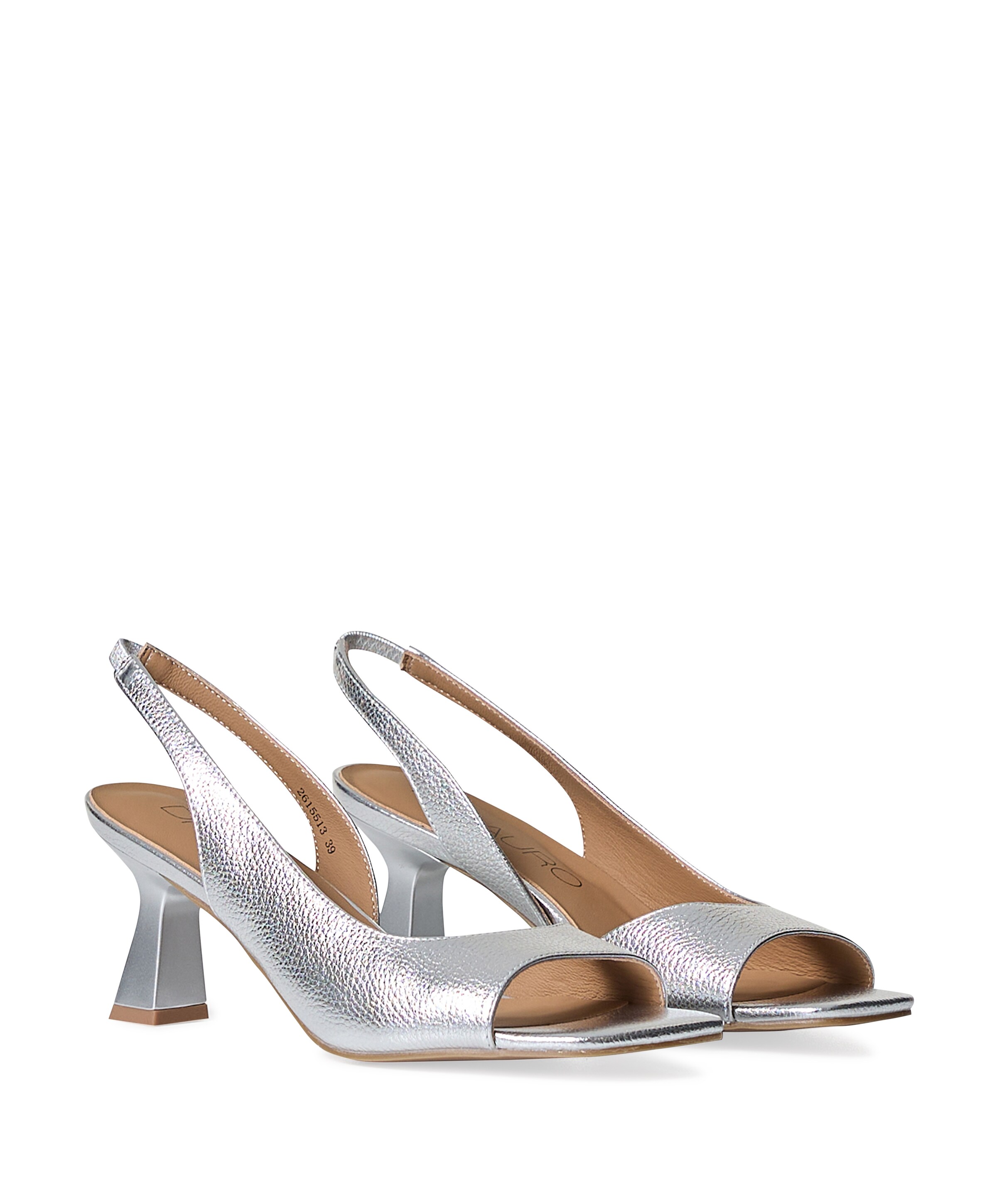 Di Lauro  Wiberta dames sandalets zilver