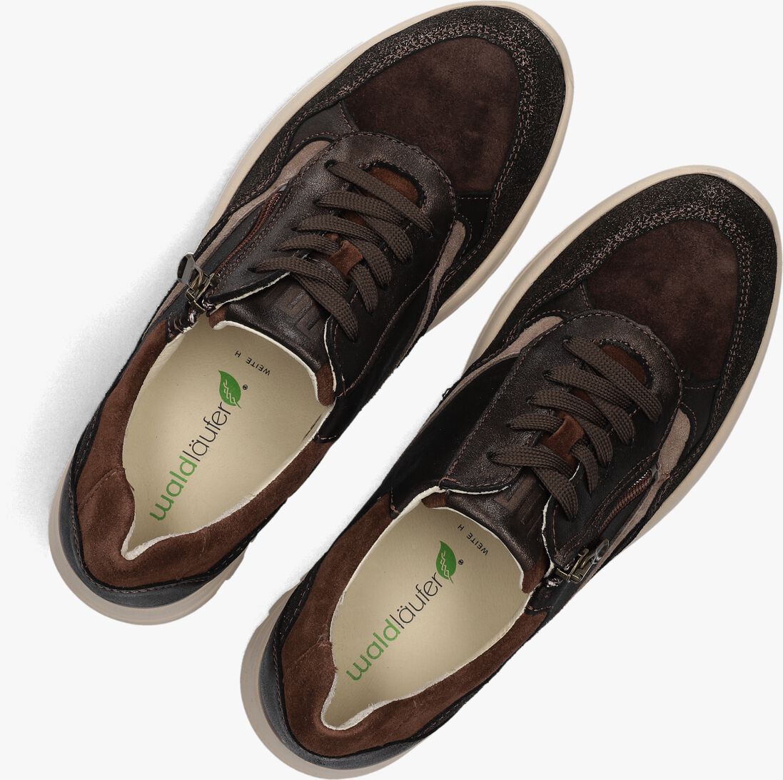 bruine waldlaufer lage sneakers h carla