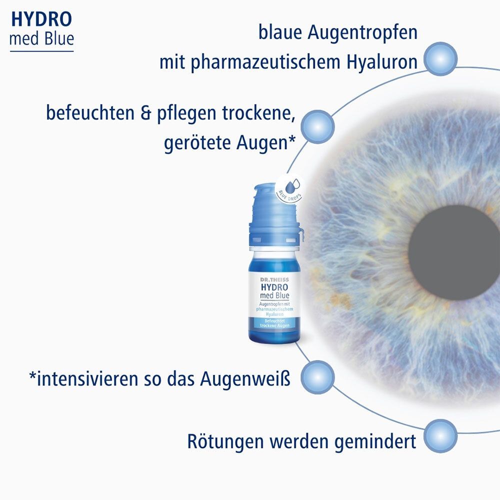 Dr. Theiss Hydro med Blue Augentropfen
