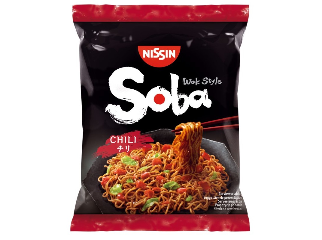 SOBA NISSIN NOODLES CHILI 111G