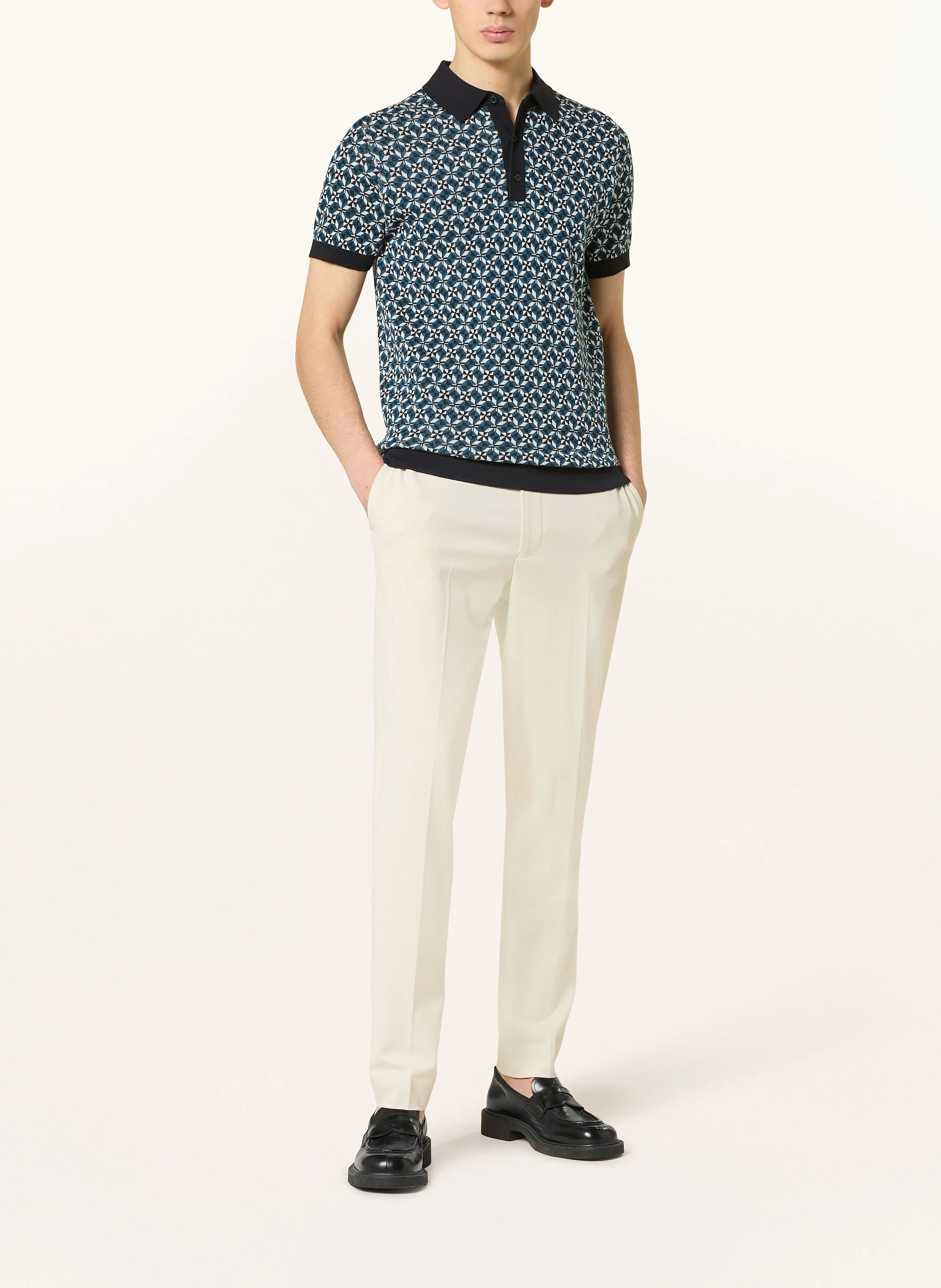 STRELLSON Strick-Poloshirt KITO