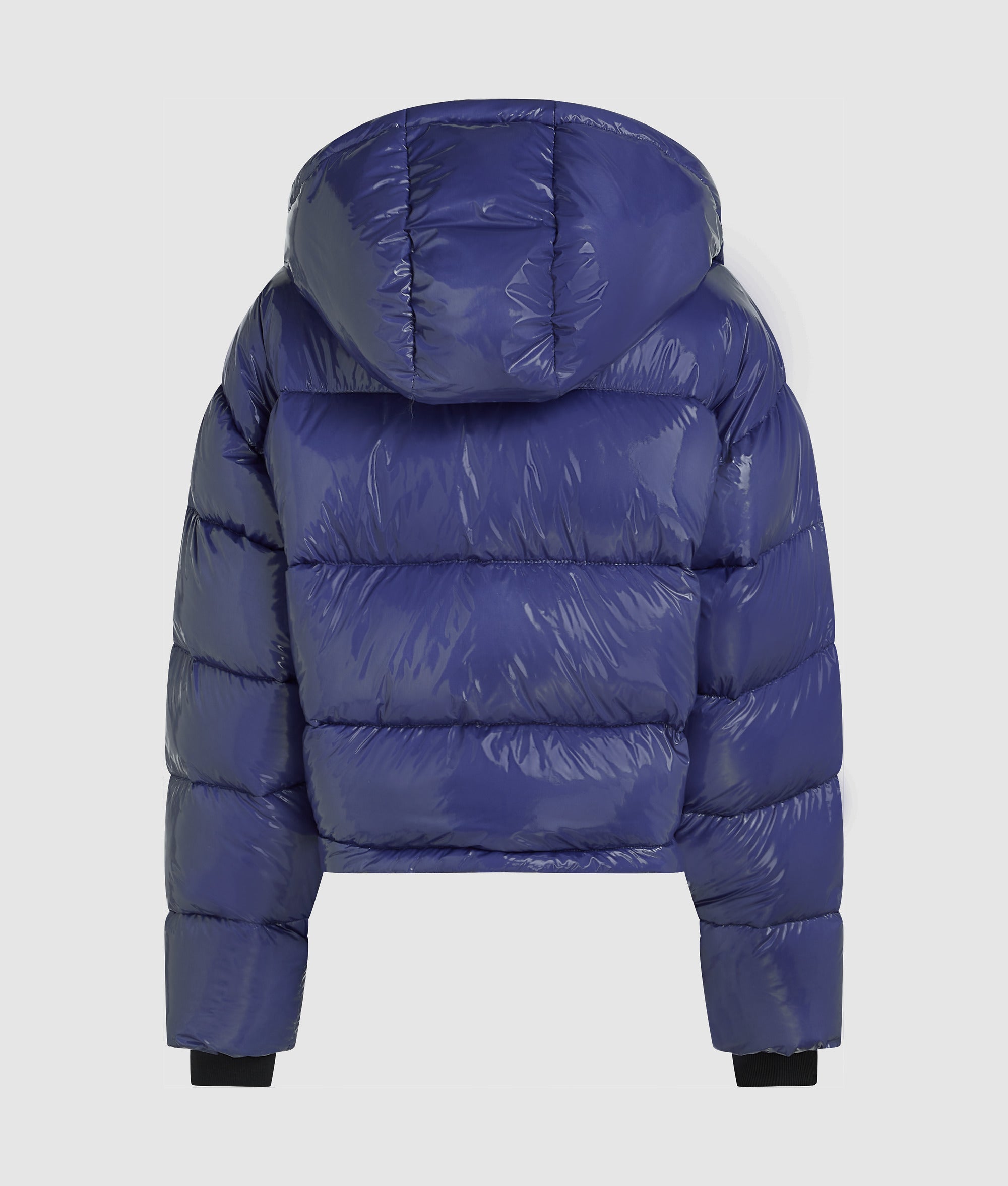 Glanzende boxy donsjas