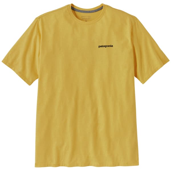 T-shirt PATAGONIA M'S P-6 LOGO RESPONSIBILI-TEE MILLED YELLOW