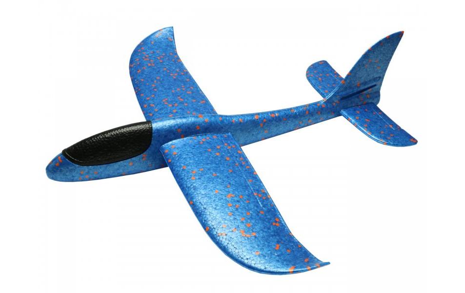 Wurfgleiter Tommy 480 mm BlauSolider Wurfgleiter aus EPP