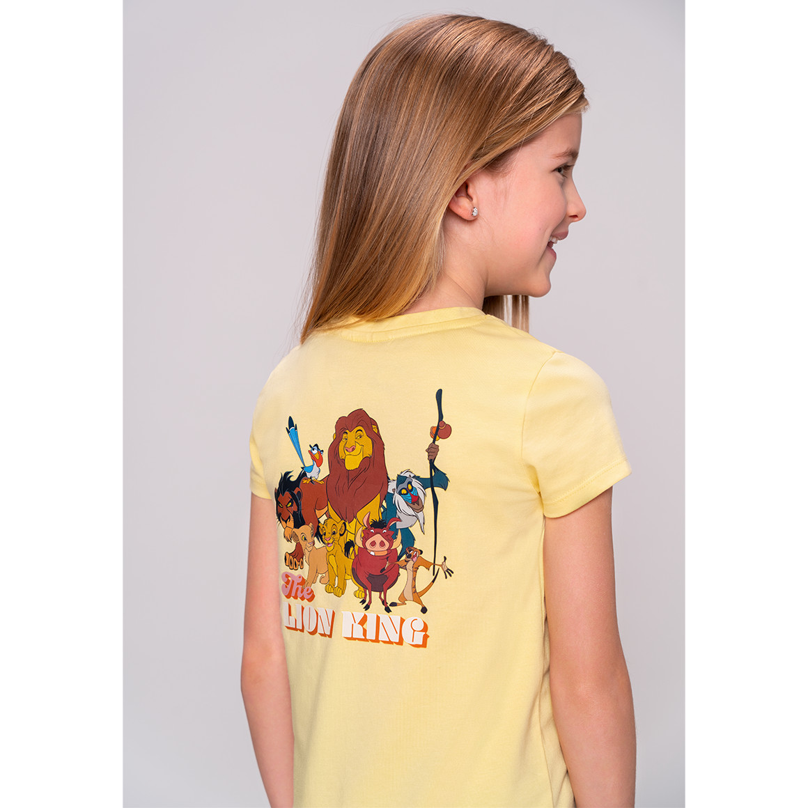 Topolino Disney Classics T-Shirt mit großem Motiv hellgelb