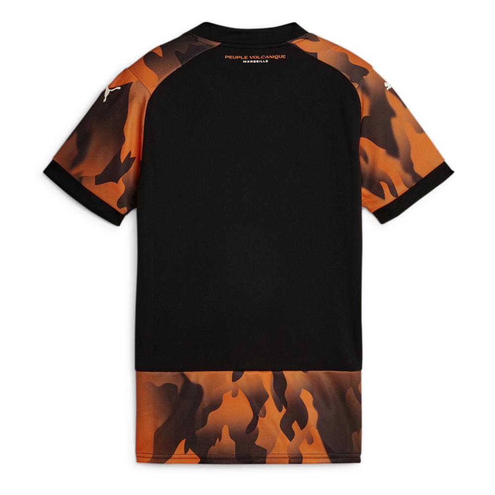 Puma OM Maillot Réplica Thrid Noir/Orange Femme Puma 24/25