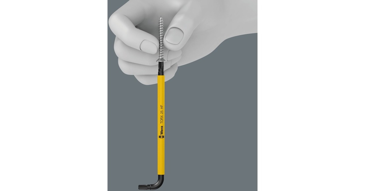 WeraInbussleutelset TORX 967/9 TX Multicolour HF 1  (9-delig, TORX T8 tot T40)