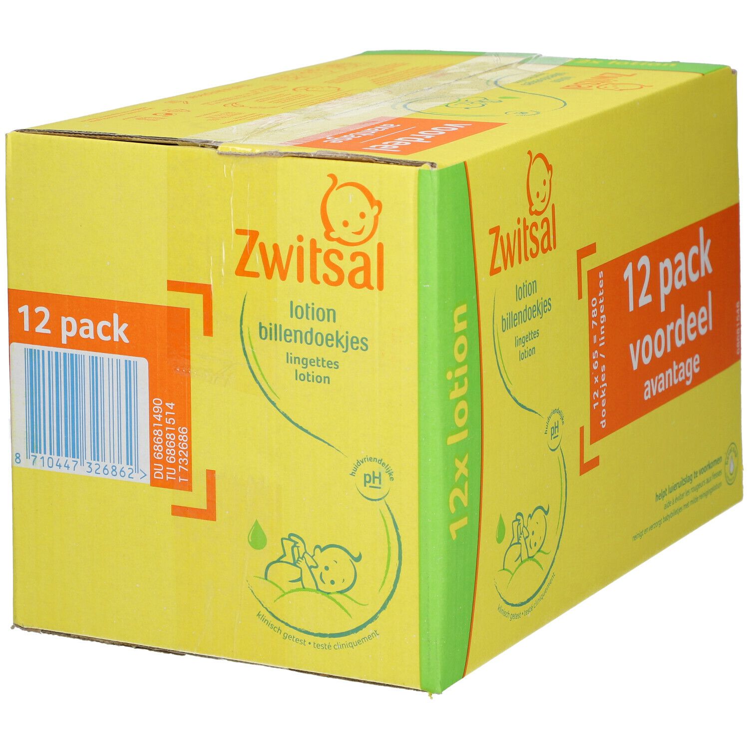 Zwitsal Baby Lotion Tücher