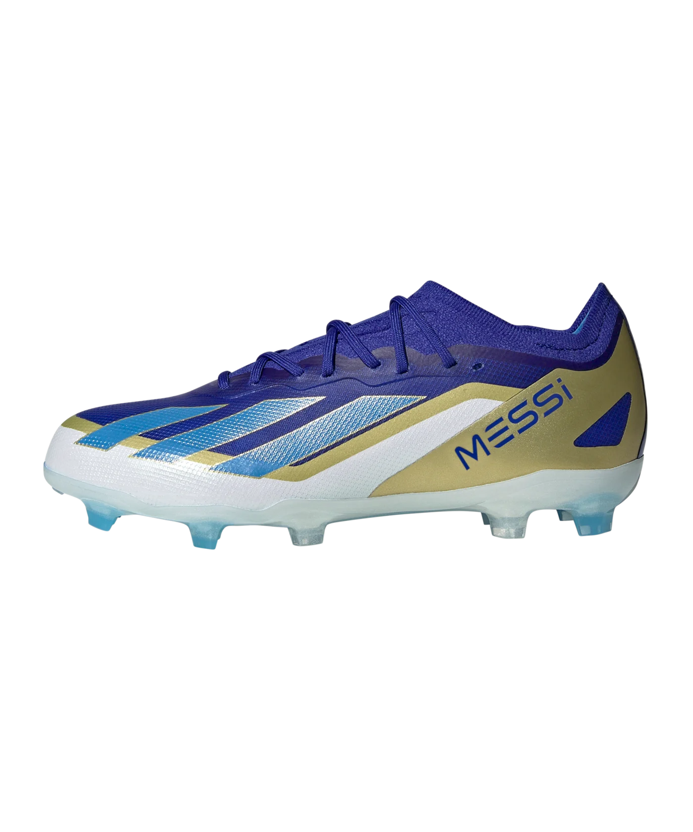 adidas X Crazyfast Elite FG Messi Kids SPARK GEN10S Blau Blau Weiss