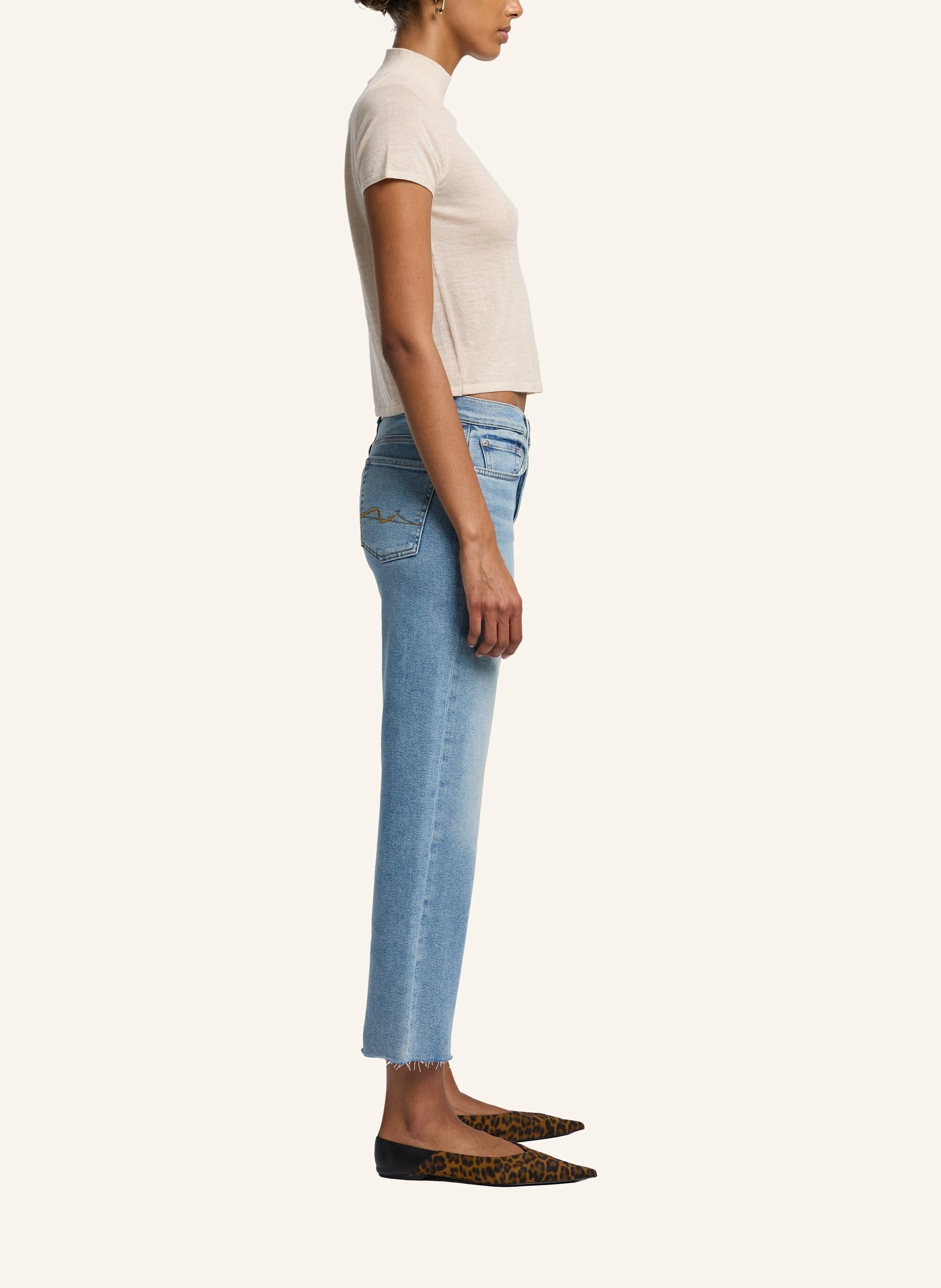7 for all mankind Jeans CROPPED ALEXA Flare Fit