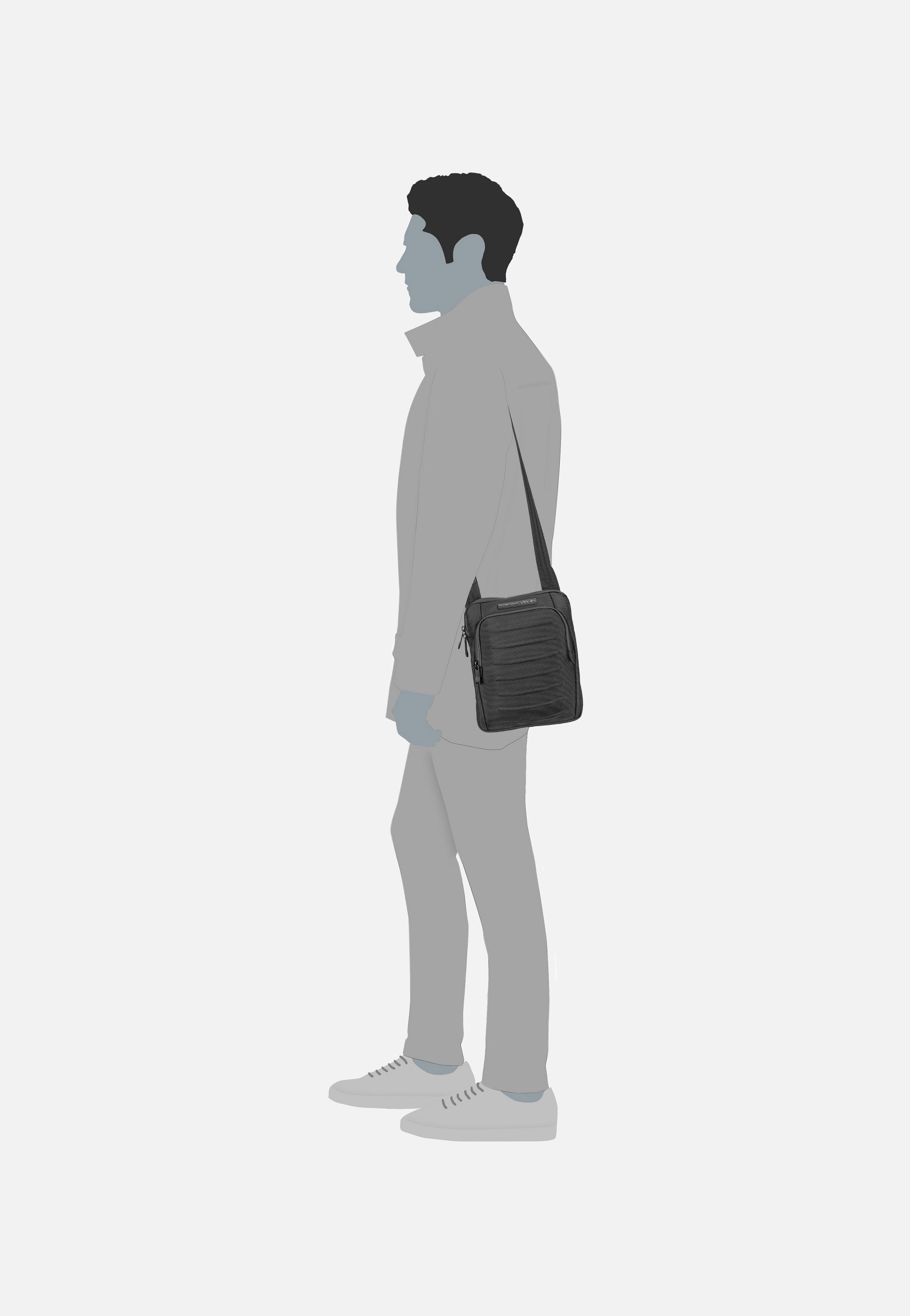 Roadster Pro S Black - Crossbody Bag