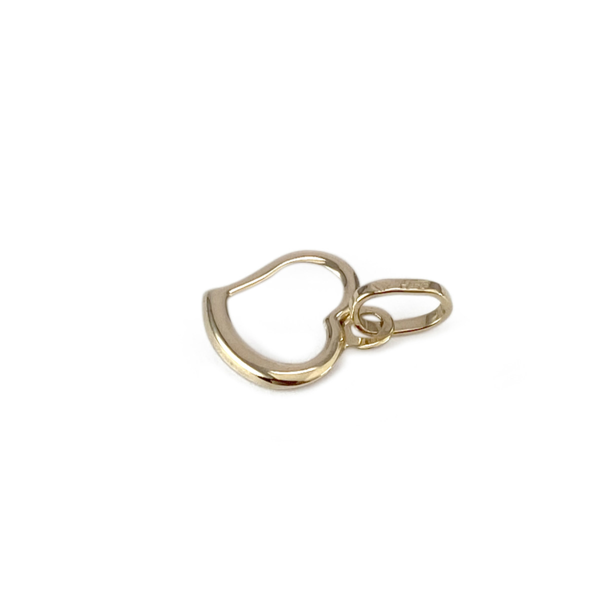 Pendentif spirale d'occasion or 750 jaune