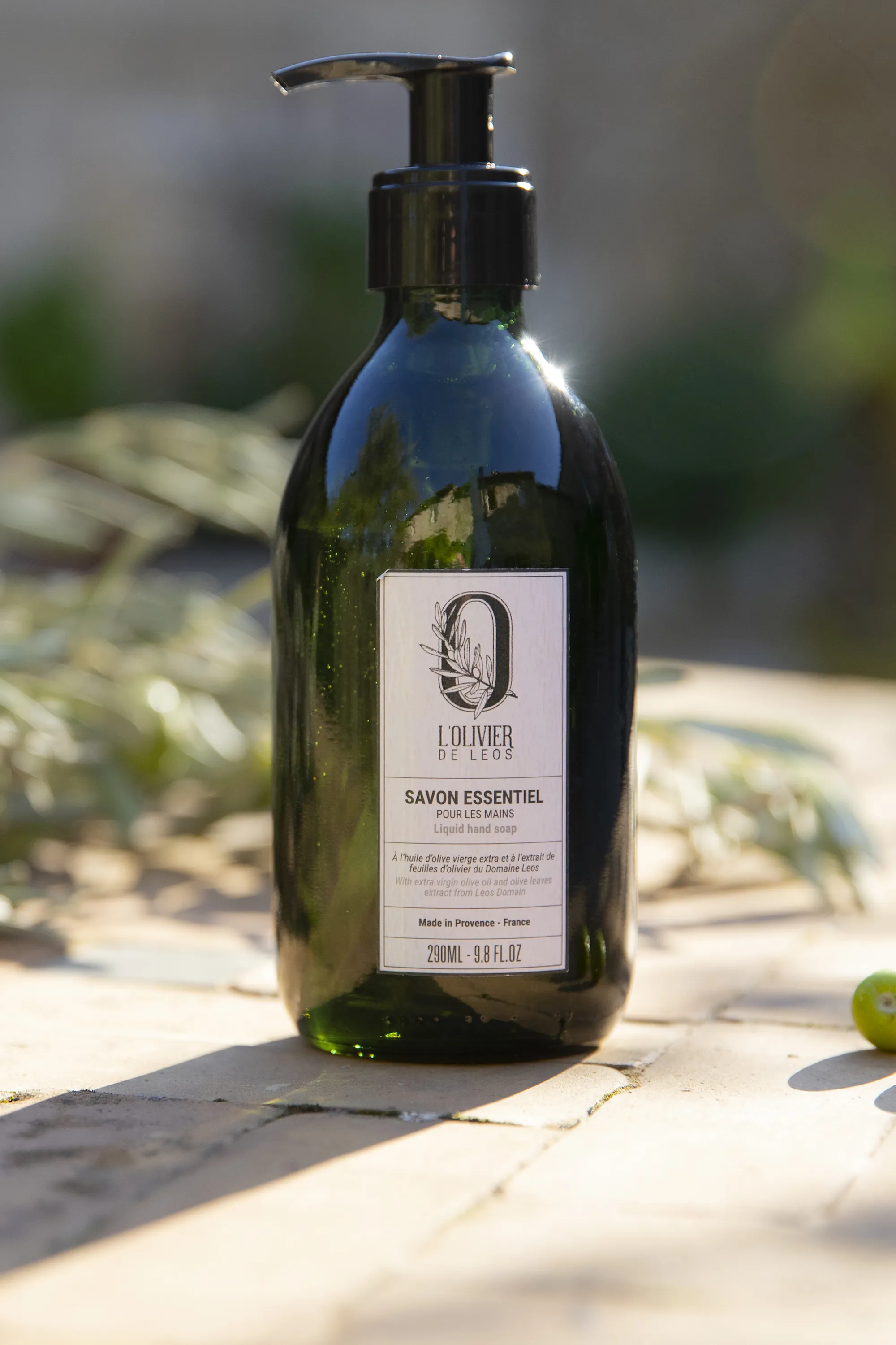 L'OLIVIER DE LEOS Savon essentiel pour les mains rechargeable-290 ml