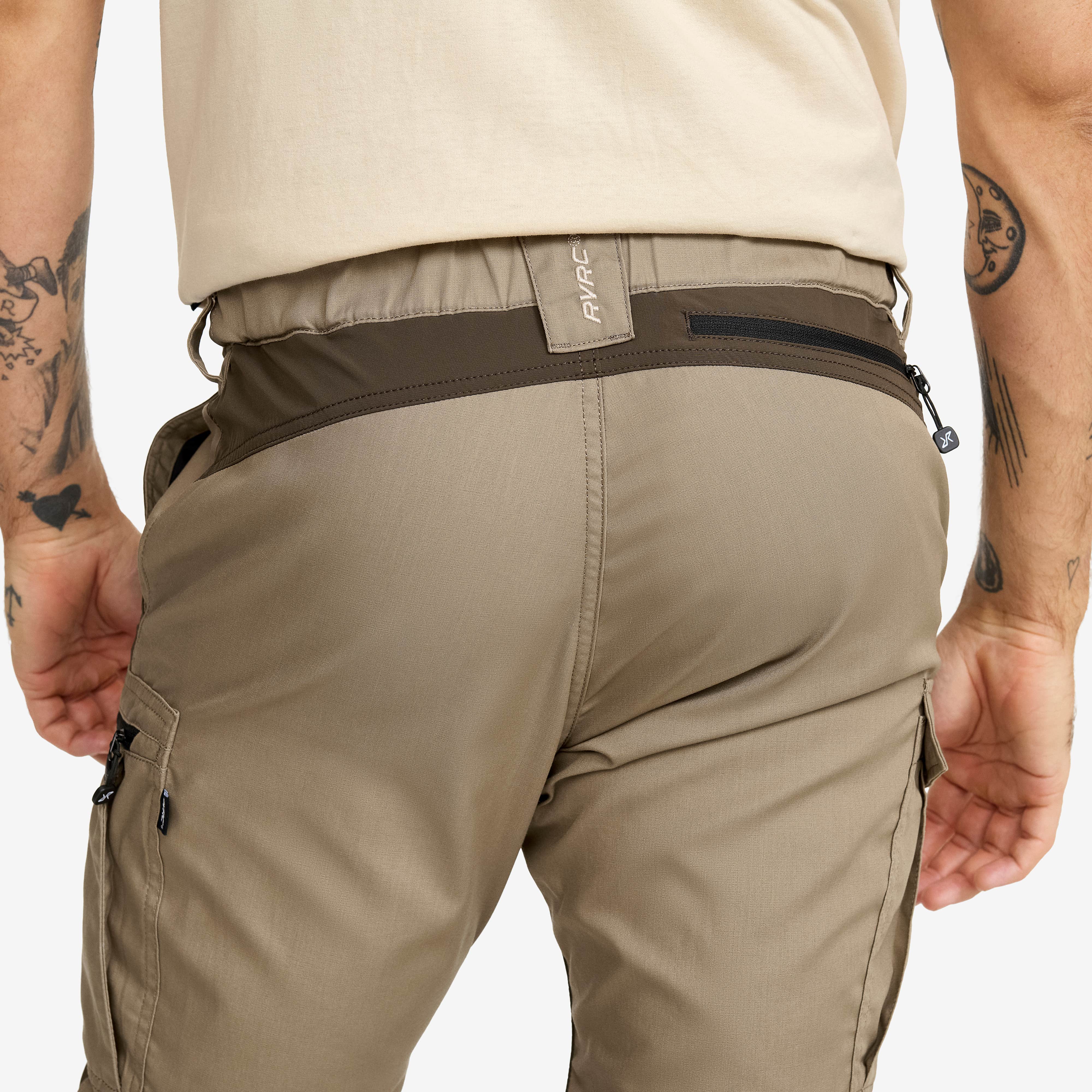 Rambler Lightweight Zip-off Pants Herre Mud/Brindle