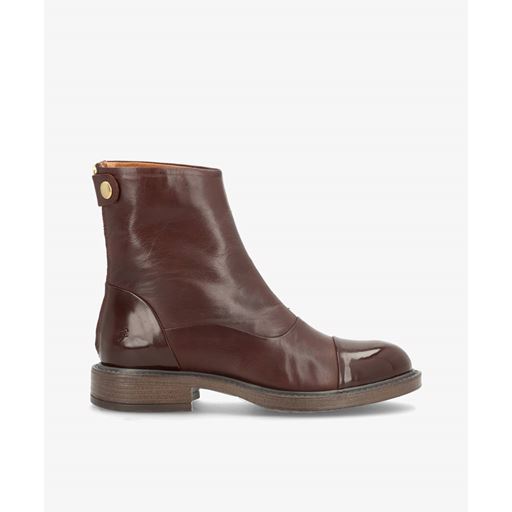 Shoedesign Copenhagen Dahlia Støvler, Ebony Patent, 39