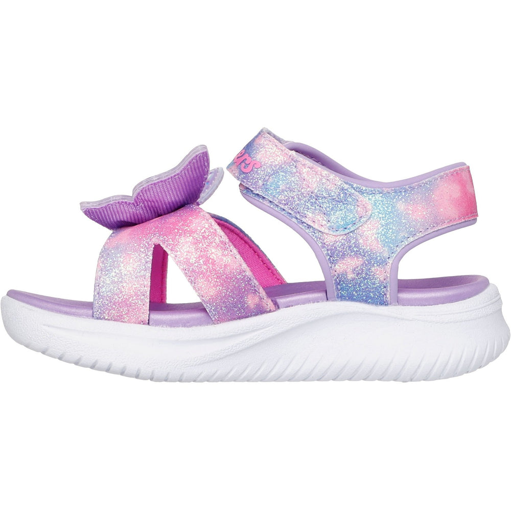 Køb Skechers Purple S Lights - Jumpsters Sandal – Butterfly Brights