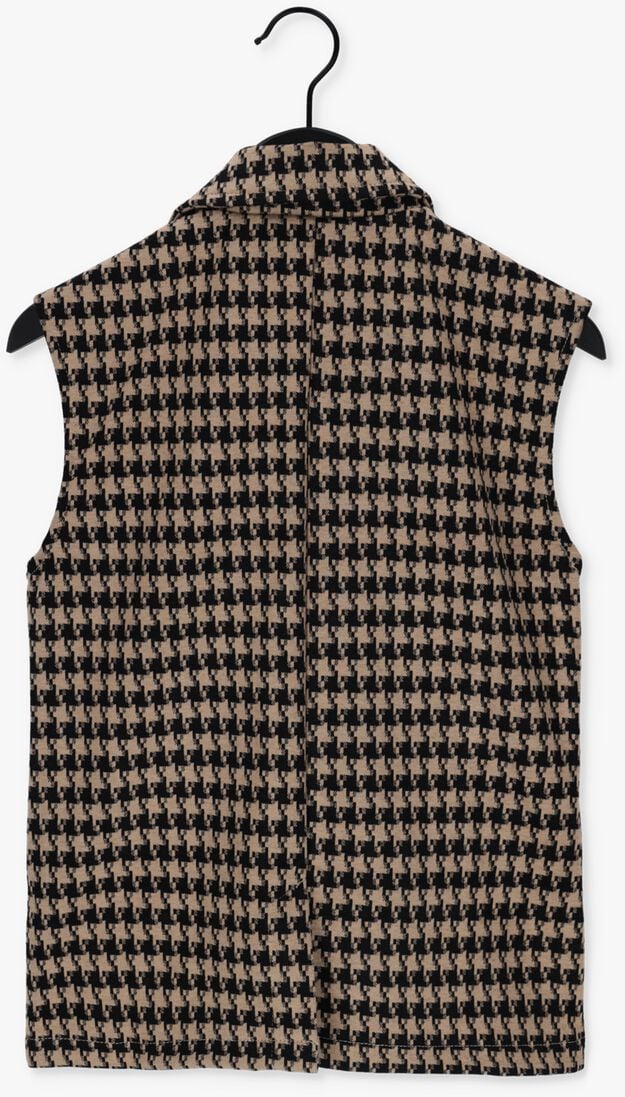 RELLIX camel rellix gilet gilet pied de poule