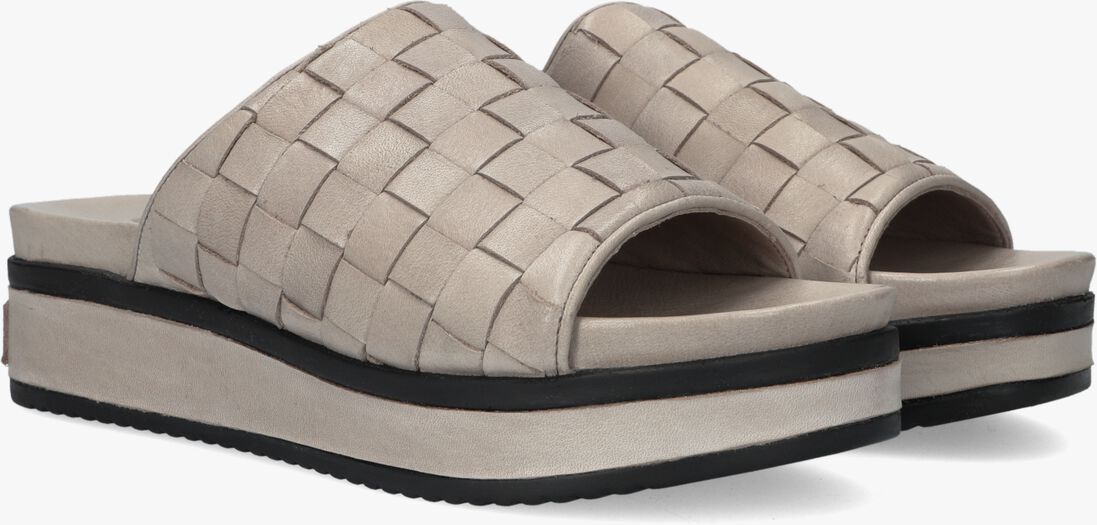 SHABBIES grijze shabbies slippers 170020260
