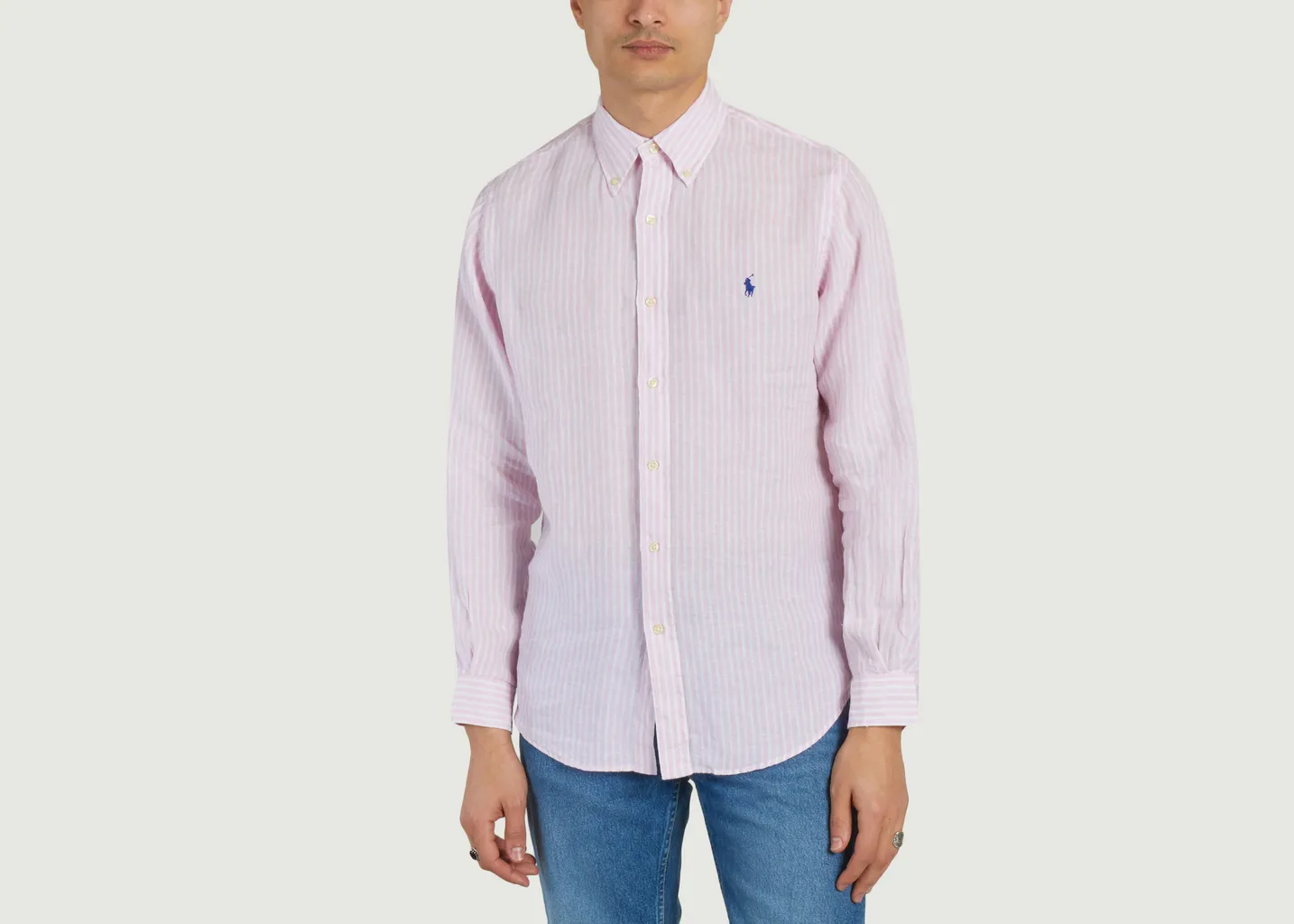 Chemise Oxford Rayée Polo Ralph Lauren