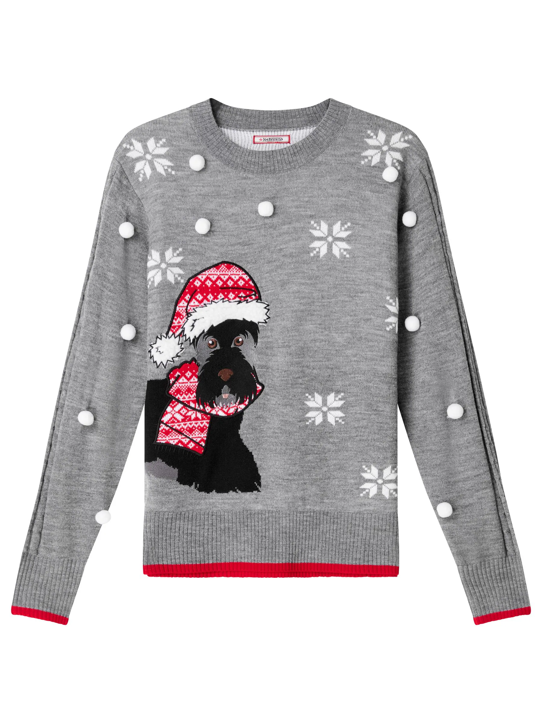 Joe Browns Scottie Dog Embroidered Jumper