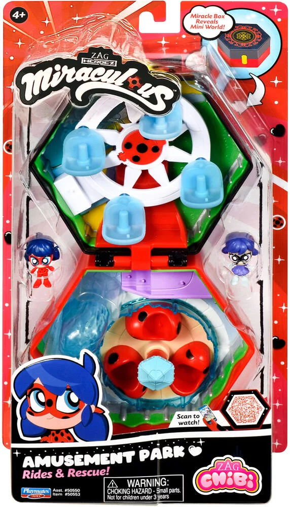 MIRACULOUS MINI UNIVERS CHIBI - PARC D'ATTRACTION