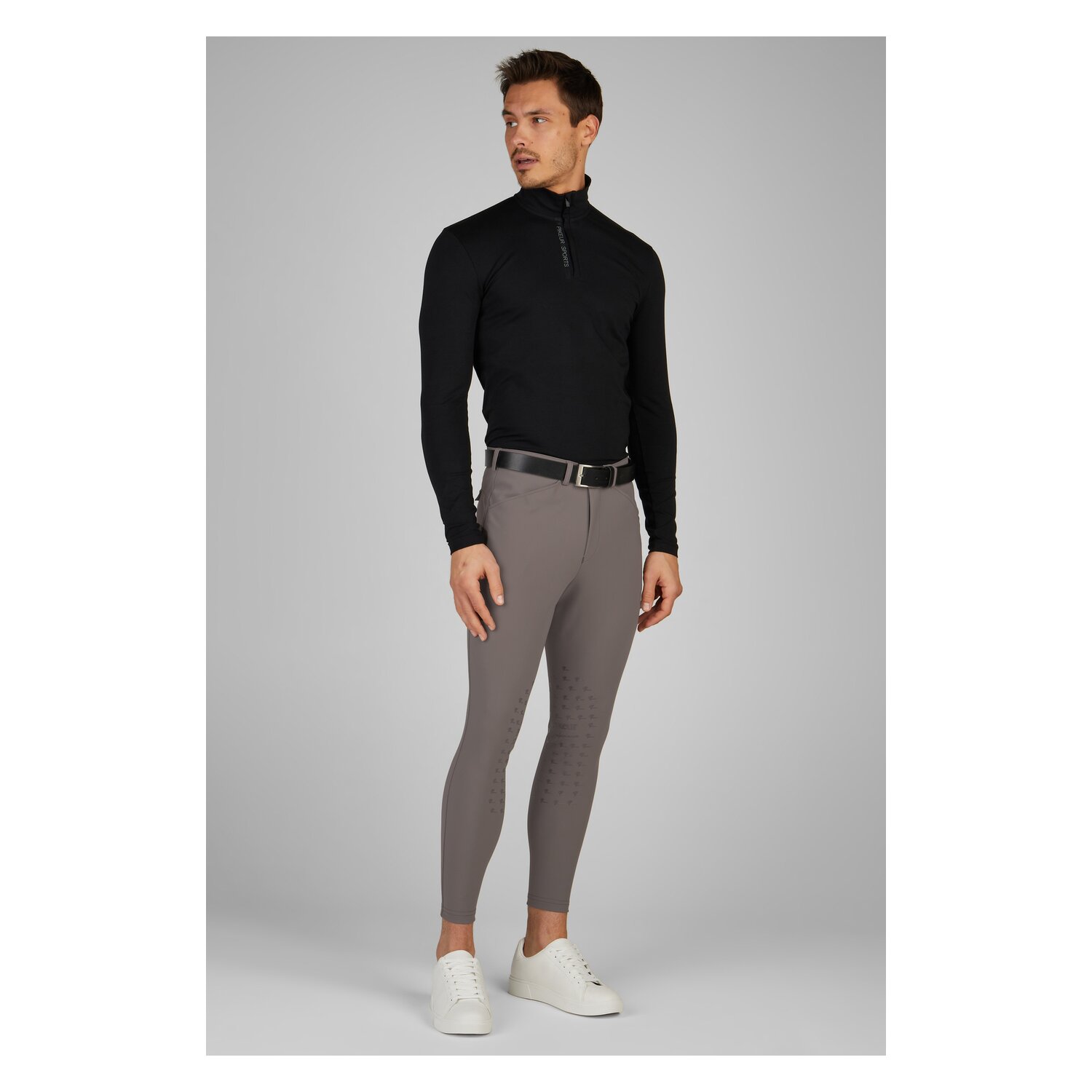 PIKEUR Sports Collection Kniebesatz-Reithose New Rodrigo - steel grey