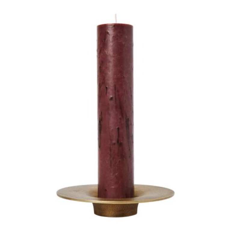 Ferm Living Soothe Block kandelaar Aluminium